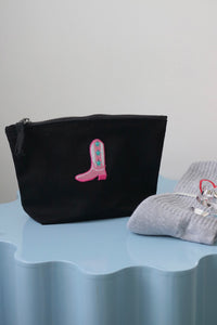 Embroidered Accessory Purse