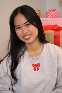 Christmas Ribbon Sweater