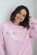Load image into Gallery viewer, SALE - Spring Things sweater - SMALL PINK