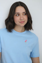 Load image into Gallery viewer, SALE - Tulip T-shirt - SMALL PALE BLUE