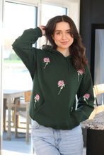 Load image into Gallery viewer, All Over Hydrangea Hoodie