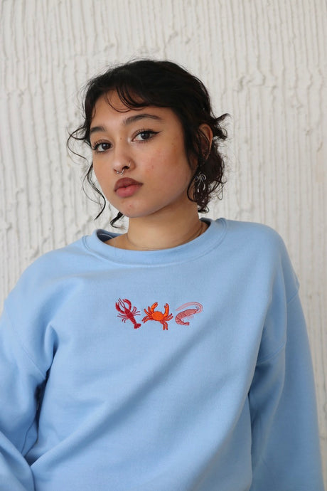 Lobster, Crab and Prawn Sweater