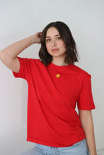 Load image into Gallery viewer, SALE - Mini Flower T-shirt - SMALL RED