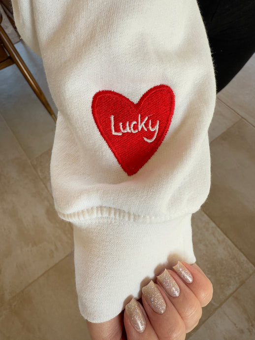 Lucky Heart sleeve addition