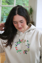 Load image into Gallery viewer, Autumn Berry Wreath Hoodie
