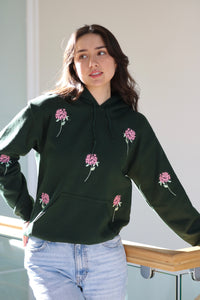All Over Hydrangea Hoodie