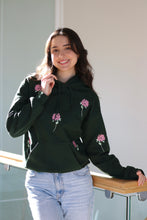 Load image into Gallery viewer, All Over Hydrangea Hoodie