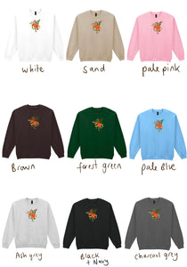 Autumnal Floral Bouquet Hoodie