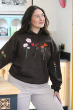 Load image into Gallery viewer, Autumnal Floral Sleeve Hoodie