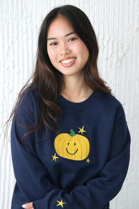 BIG Happiest of all Happy pumpkin sweater