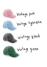 Load image into Gallery viewer, custom embroidered slogan cap