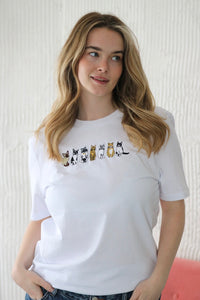 Teeny tiny cats T-shirt