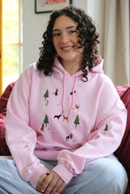 Load image into Gallery viewer, Dogs Under the Mistletoe Hoodie