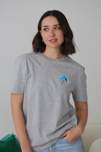 Load image into Gallery viewer, SALE - Kingfisher T-shirt - SMALL GREY