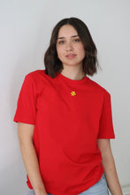 Load image into Gallery viewer, SALE - Mini Flower T-shirt - SMALL RED