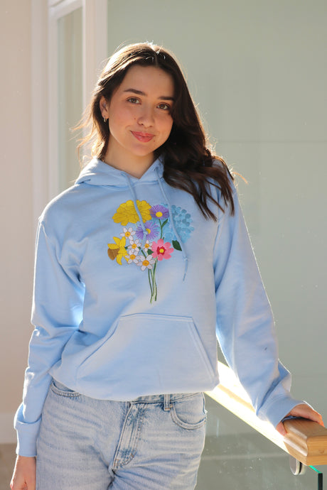 Big hydrangea bunch Hoodie