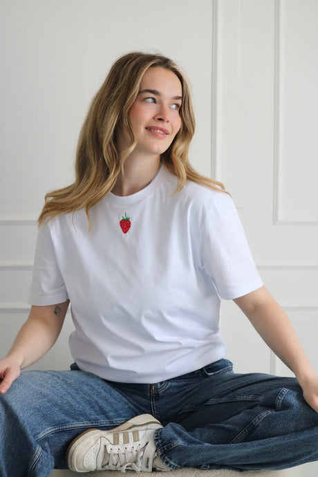 The strawberry T-shirt