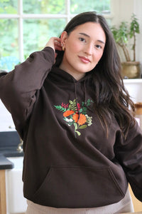 Autumnal Floral Bouquet Hoodie