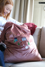 Load image into Gallery viewer, Velvet embroidered XLarge Christmas gift sack