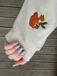 Sammie the Squirrel Sleeve addition