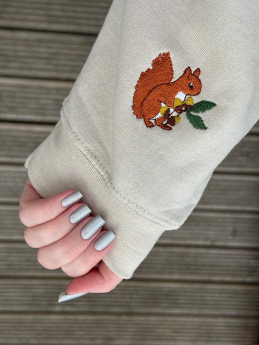 Sammie the Squirrel Sleeve addition