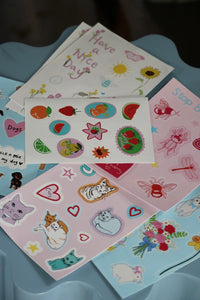 Super cute sticker sheets