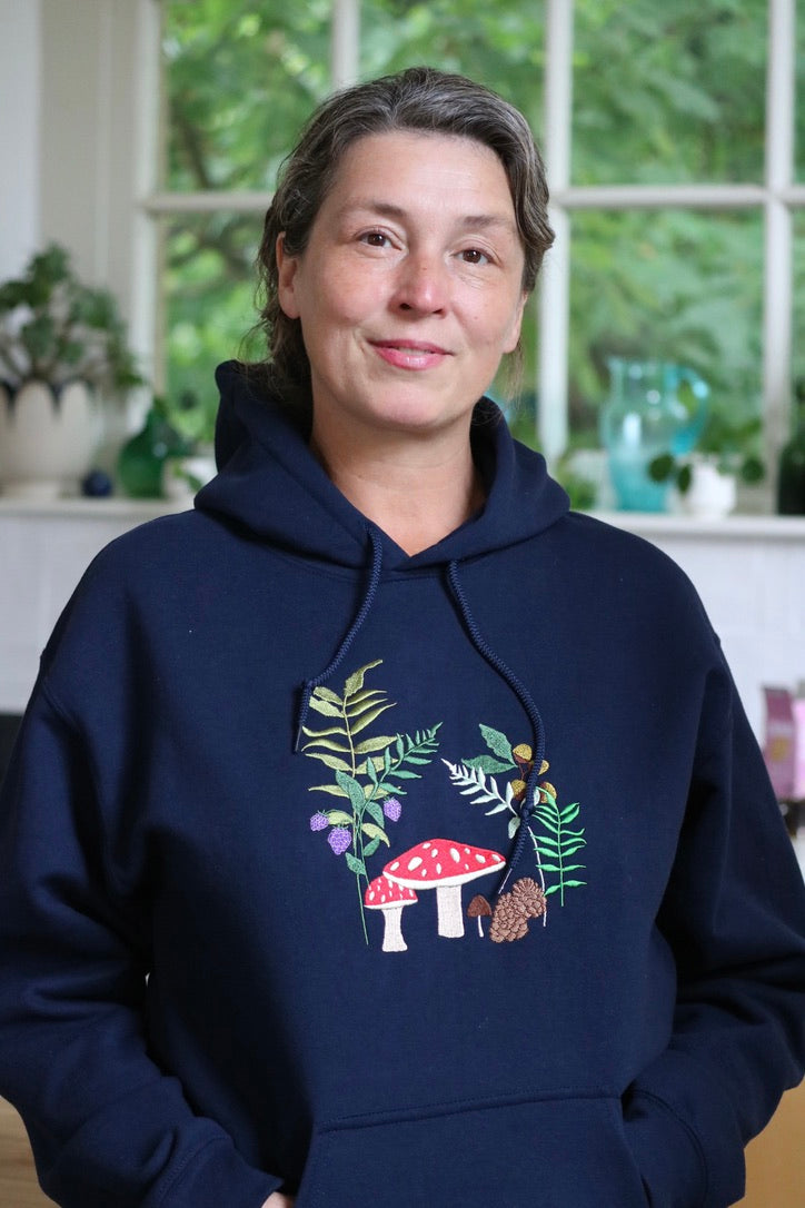 Toadstool and Ferns Hoodie
