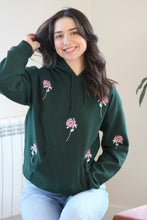 Load image into Gallery viewer, All Over Hydrangea Hoodie