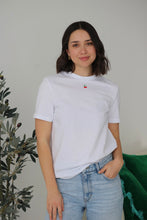 Load image into Gallery viewer, SALE - Mini Cherry T-shirt - SMALL WHITE