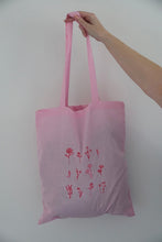 Load image into Gallery viewer, Lots of flowers embroidered tote bag