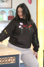 Load image into Gallery viewer, Autumnal Floral Sleeve Hoodie