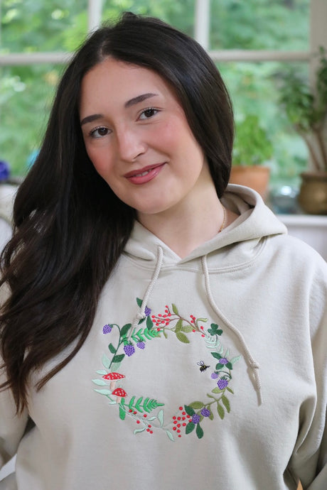 Autumn Berry Wreath Hoodie