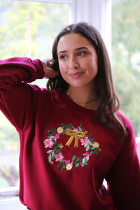 The Big Bow Wreath Sweater