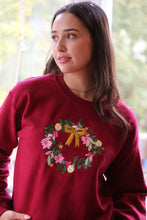 Load image into Gallery viewer, The Big Bow Wreath Sweater