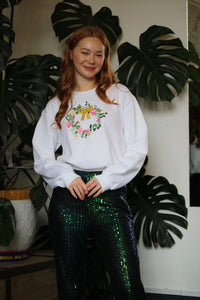 The Big Bow Wreath Sweater