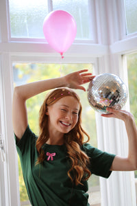 Mini Bow embroidered T-Shirt