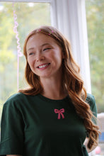 Load image into Gallery viewer, Mini Bow embroidered T-Shirt