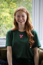 Load image into Gallery viewer, Mini Bow embroidered T-Shirt