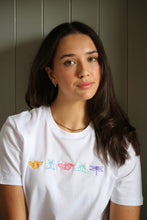 Load image into Gallery viewer, Mini bugs embroidered T-shirt