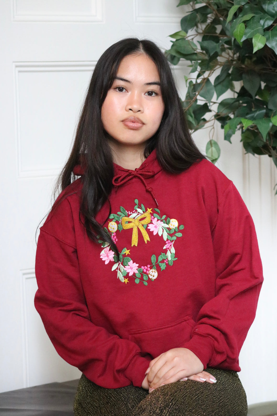 The Big Bow Wreath Hoodie