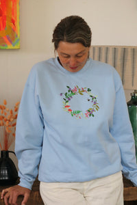 Autumn Berry Wreath Sweater