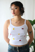 Load image into Gallery viewer, The all over Ladybird flower mix Strappy Vest