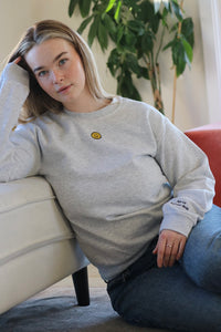 Mini smiley stop worrying Sweater