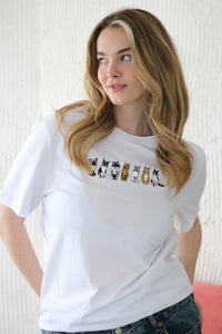 Teeny tiny cats T-shirt