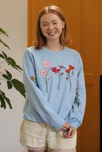 Load image into Gallery viewer, Autumnal Floral Sleeve Sweater