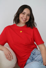 Load image into Gallery viewer, SALE - Mini Flower T-shirt - SMALL RED