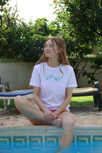 Load image into Gallery viewer, Holographic Dolphin Embroidered t-shirt