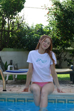 Load image into Gallery viewer, Holographic Dolphin Embroidered t-shirt