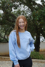 Load image into Gallery viewer, Ocean embroidered sweater with shell sleeve