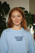 Load image into Gallery viewer, There ought to be more dancing embroidered sweater